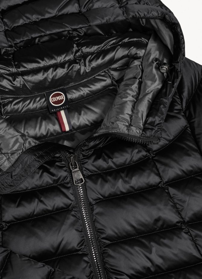 Medium length iridescent down jacket - Image 6