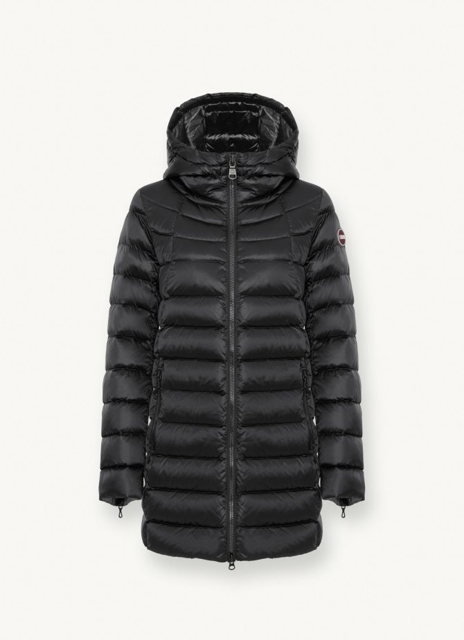 Medium length iridescent down jacket - Image 4