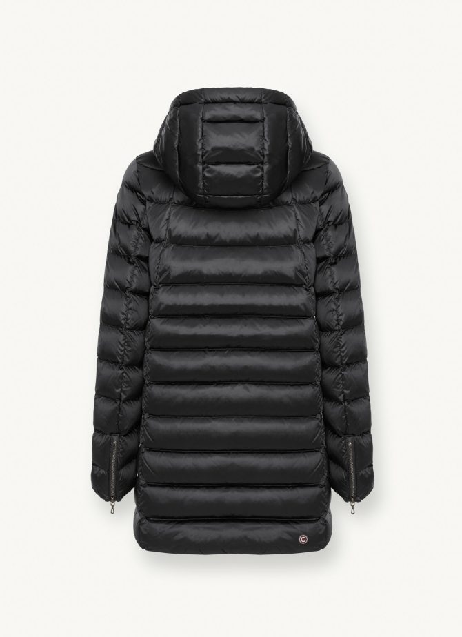 Medium length iridescent down jacket - Image 5