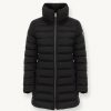 High collar stretch down coat - Image 4
