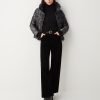 Jacquard fabric jacket with turtle neck - Image 2