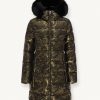 Jacquard coat with hood - Image 4