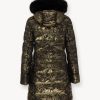 Jacquard coat with hood - Image 5
