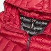 Fitted iridescent down jacket with hood - Image 6