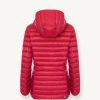 Fitted iridescent down jacket with hood - Image 5