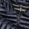 Fitted iridescent down jacket with hood - Image 6