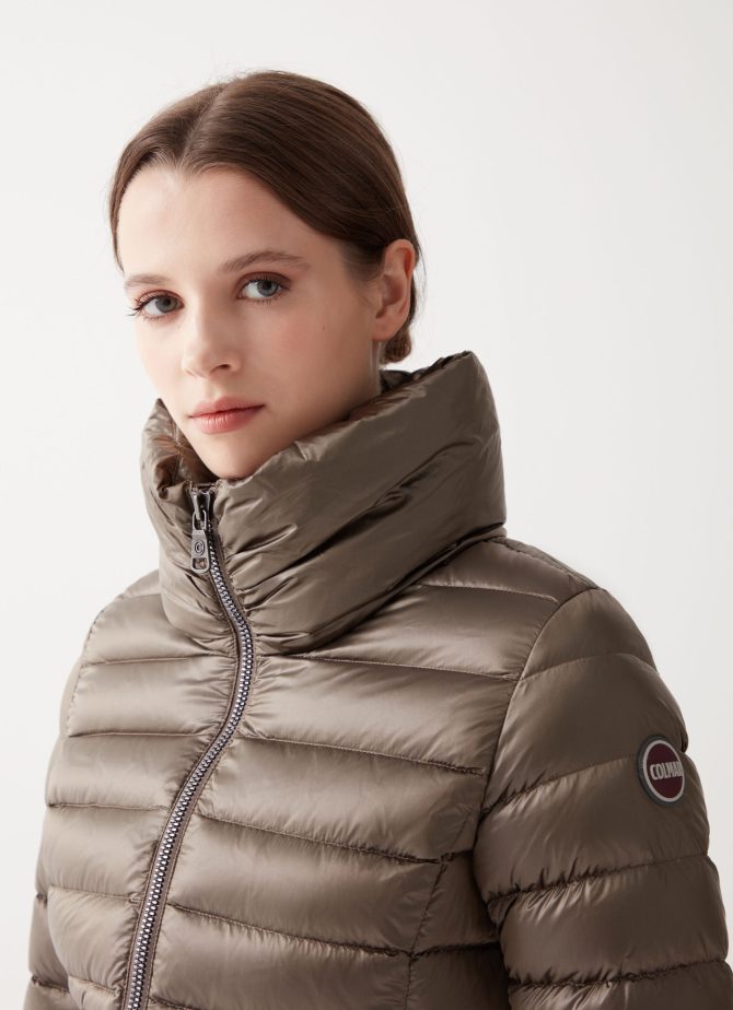 Down jacket with ribbed knit cuffs - Image 3
