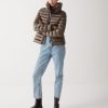 Down jacket with ribbed knit cuffs - Image 2