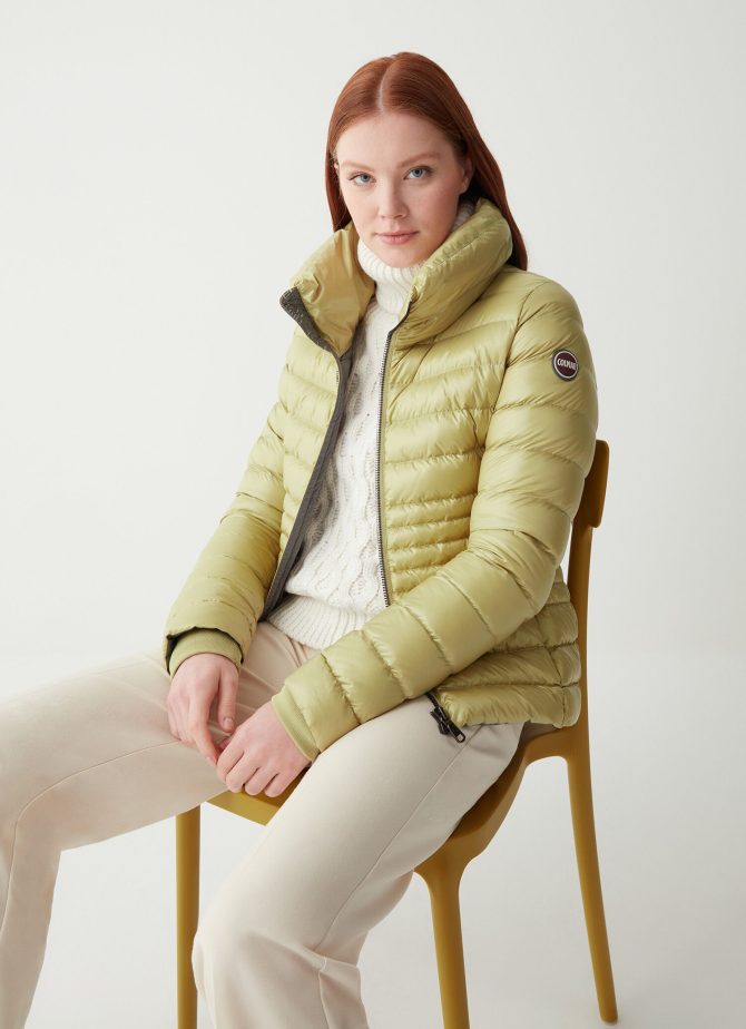 Down jacket with ribbed knit cuffs - Image 3