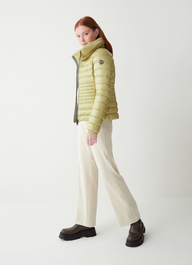 Down jacket with ribbed knit cuffs - Image 2