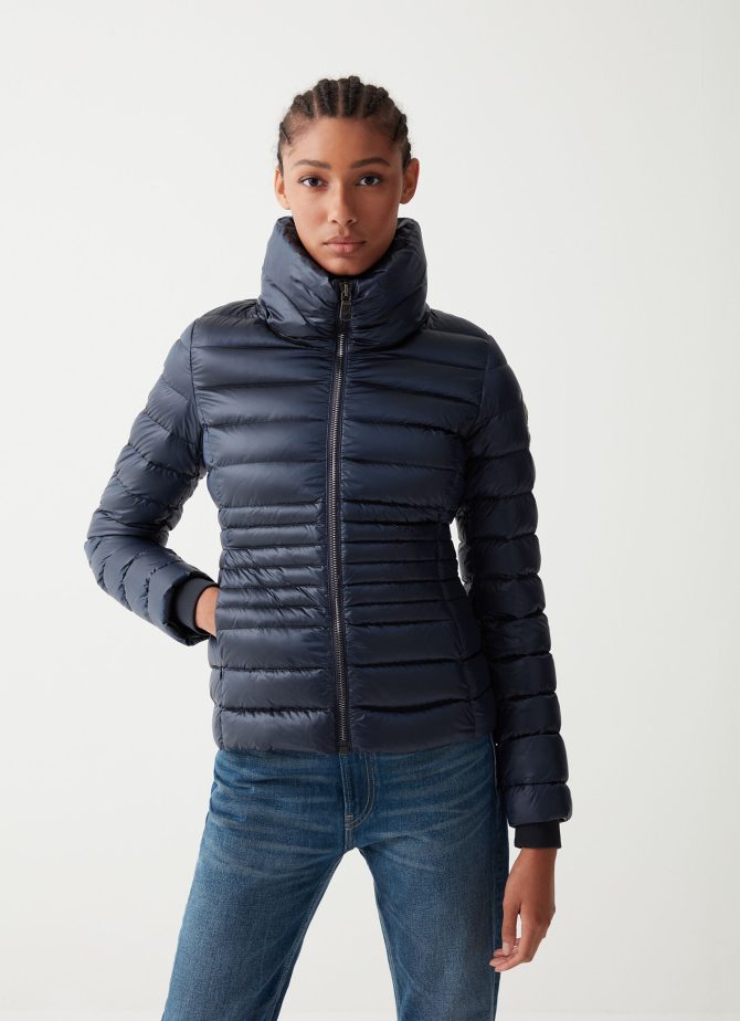 Down jacket with ribbed knit cuffs - Image 2
