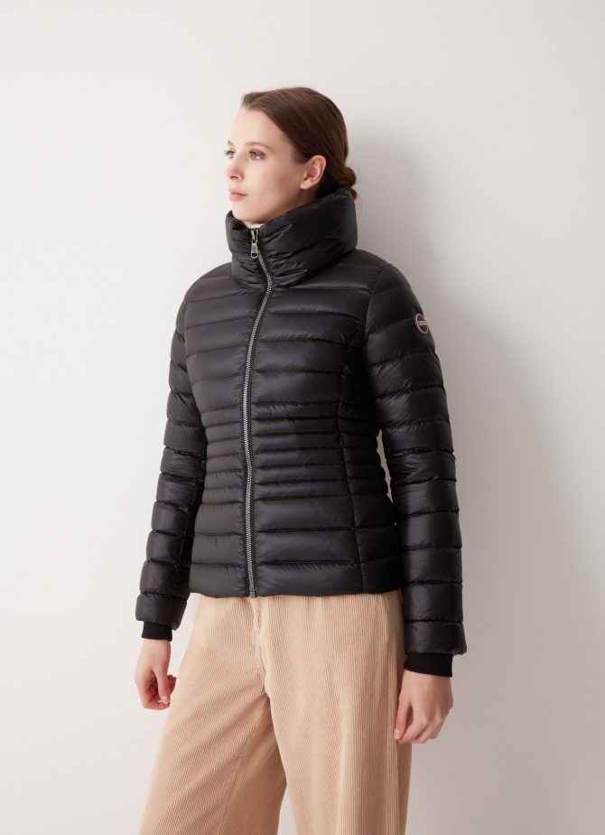 Down jacket with ribbed knit cuffs - Image 2