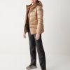 Down jacket with cuffs and elasticated hem - Image 3