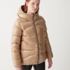Down jacket with cuffs and elasticated hem - Image 2