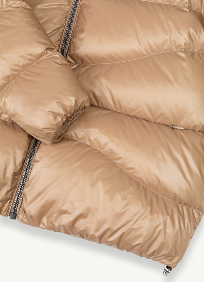 Down jacket with cuffs and elasticated hem - Image 6