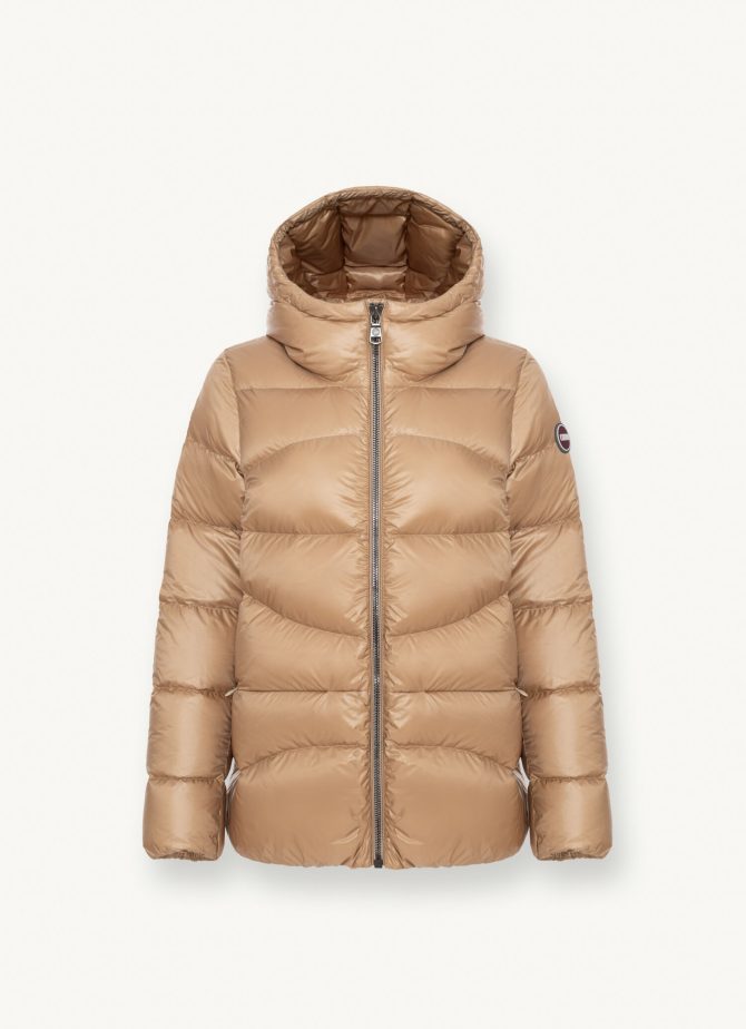 Down jacket with cuffs and elasticated hem - Image 4