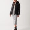 Down jacket with cuffs and elasticated hem - Image 3
