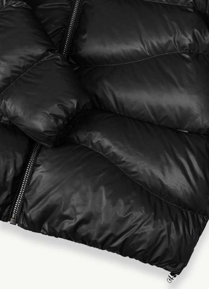 Down jacket with cuffs and elasticated hem - Image 6
