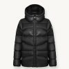 Down jacket with cuffs and elasticated hem - Image 4