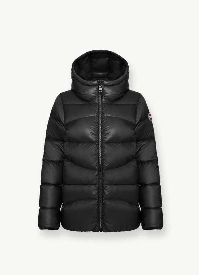 Down jacket with cuffs and elasticated hem - Image 4