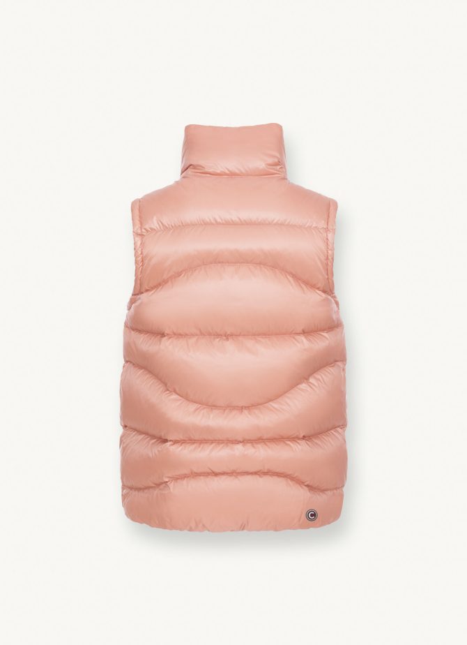 Iridescent sleeveless down jacket - Image 5