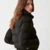 Stretch down jacket with high collar - Image 3