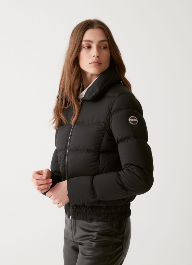 Stretch down jacket with high collar - Image 2