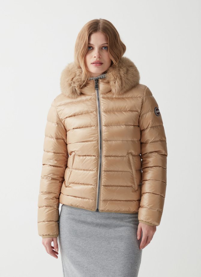 Quilted jacket in shimmering recycled fabric - Image 2
