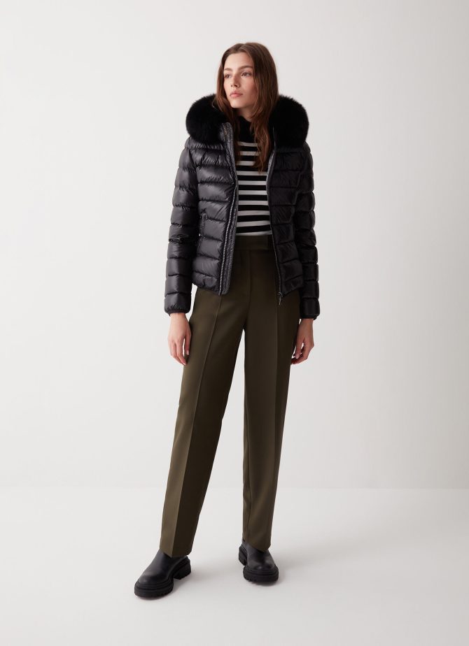 Quilted jacket in shimmering recycled fabric - Image 2