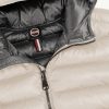 Iridescent down jacket with fixed hood - Image 6