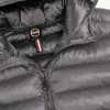 Iridescent down jacket with fixed hood - Image 6