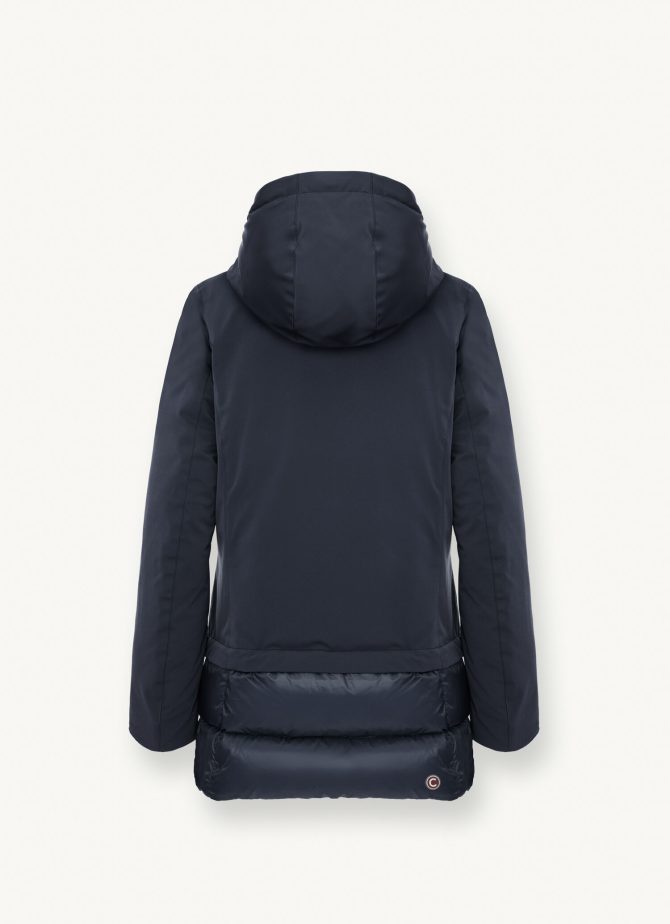 Long down jacket in 3-layer fabric - Image 5
