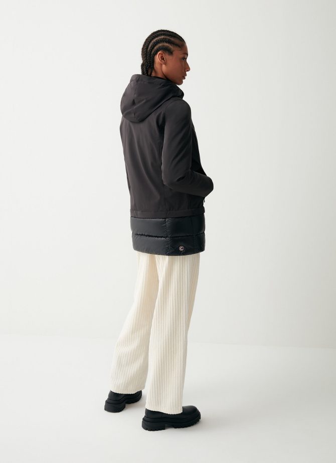Long down jacket in 3-layer fabric - Image 3