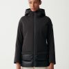 Long down jacket in 3-layer fabric - Image 2