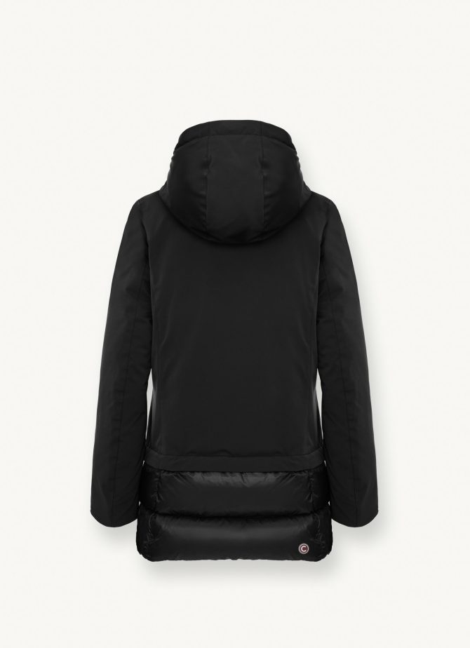 Long down jacket in 3-layer fabric - Image 5