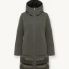 Down jacket with hood in 3-layer fabric - Image 4