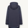 Satin down jacket with fixed hood - Image 5