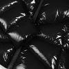 Down jacket with high collar in shiny fabric - Image 6