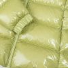 Down jacket with high collar and elasticated cuffs - Image 6