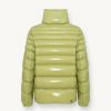 Down jacket with high collar and elasticated cuffs - Image 5
