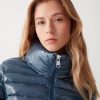 Down jacket with high collar and elasticated cuffs - Image 3