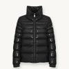 Down jacket with high collar and elasticated cuffs - Image 4