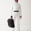 Stretch softshell ski suit
