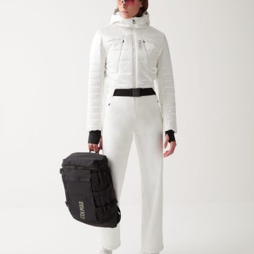 Stretch softshell ski suit