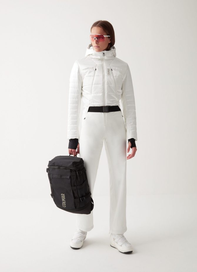 Stretch softshell ski suit