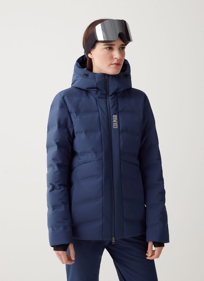 5-layer fabric ski jacket