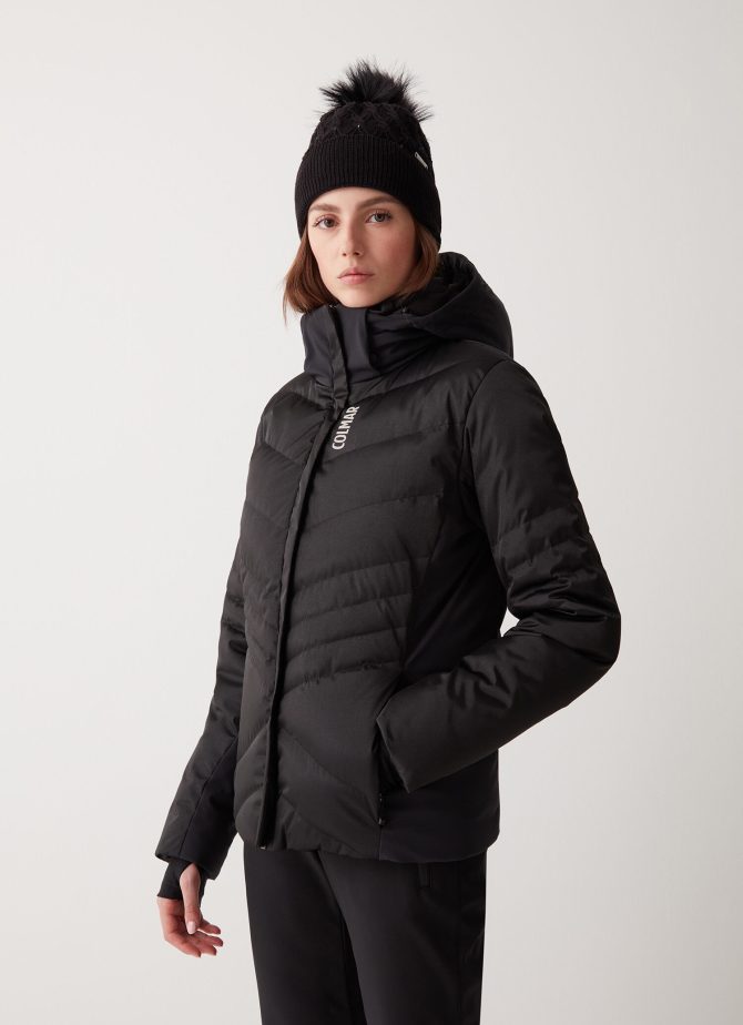 Waterproof satin ski jacket