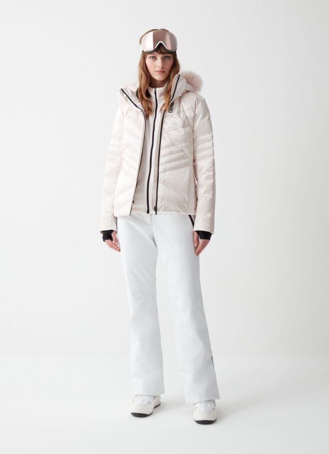 Waterproof satin ski jacket