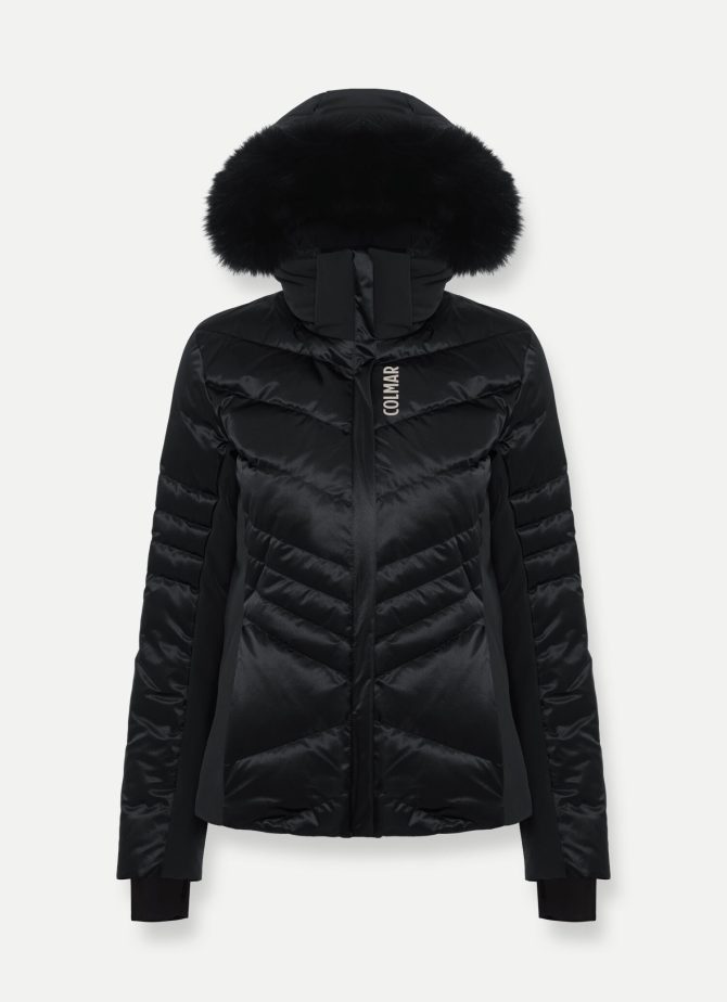 Waterproof satin ski jacket - Image 5