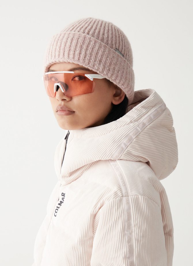 Puffy ski jacket with customised band